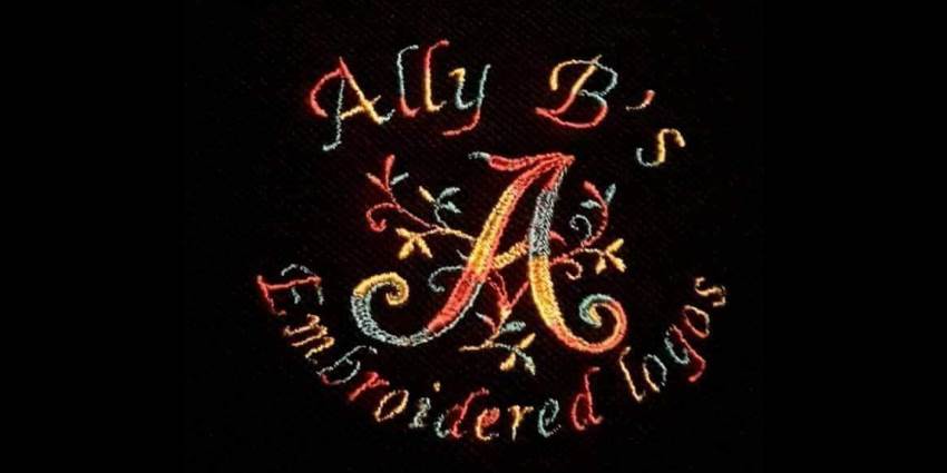 Ally B's Embroidered Logos 