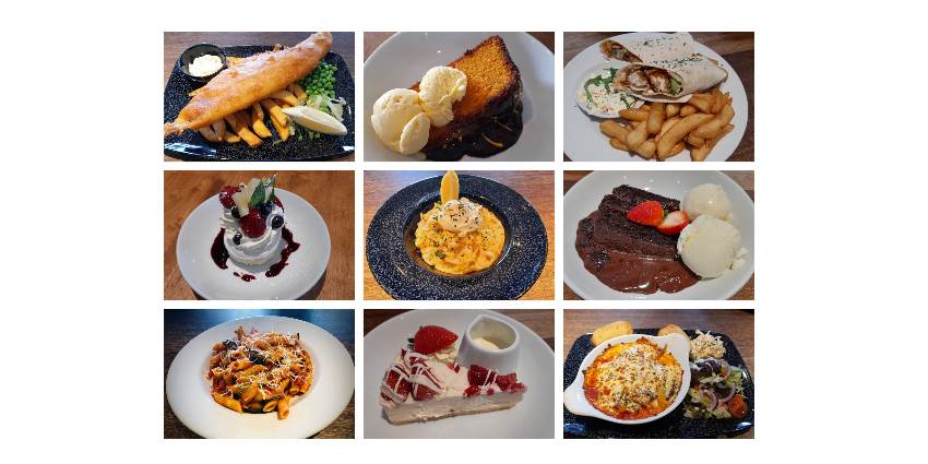 Come and try our homemade menu